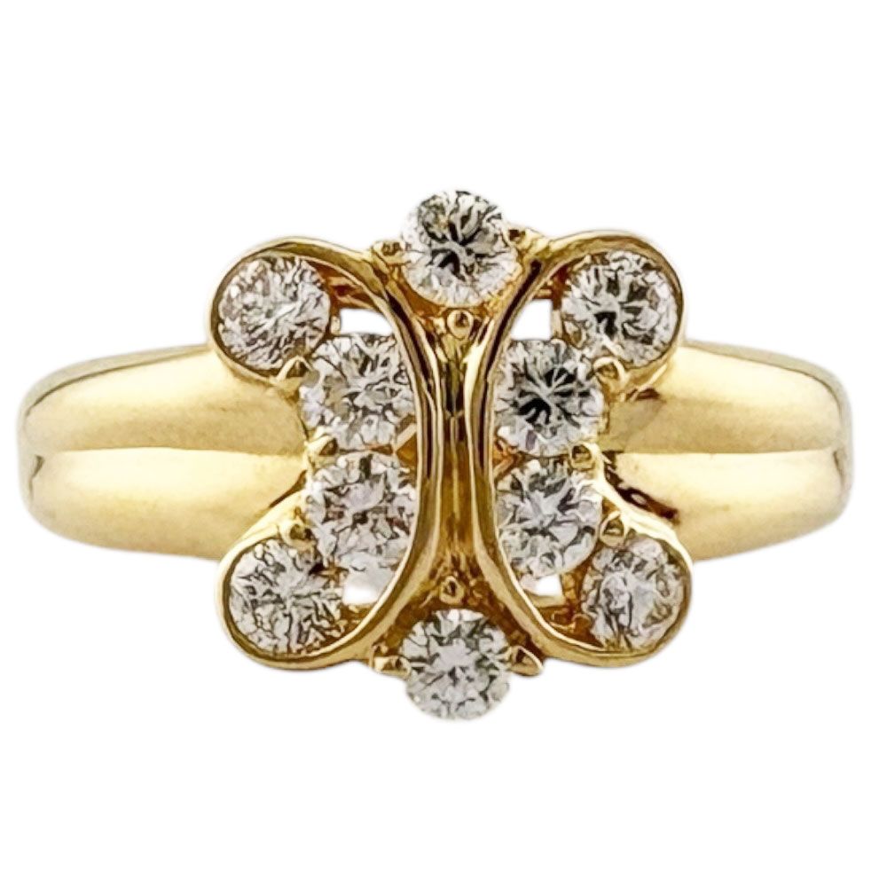 Celine Ring 18k Gold Diamond — view 3