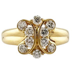 Celine Ring 18k Gold Diamond — view 3