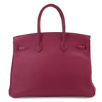 Hermes Birkin 35 Hand Bag Togo Gold — view 3