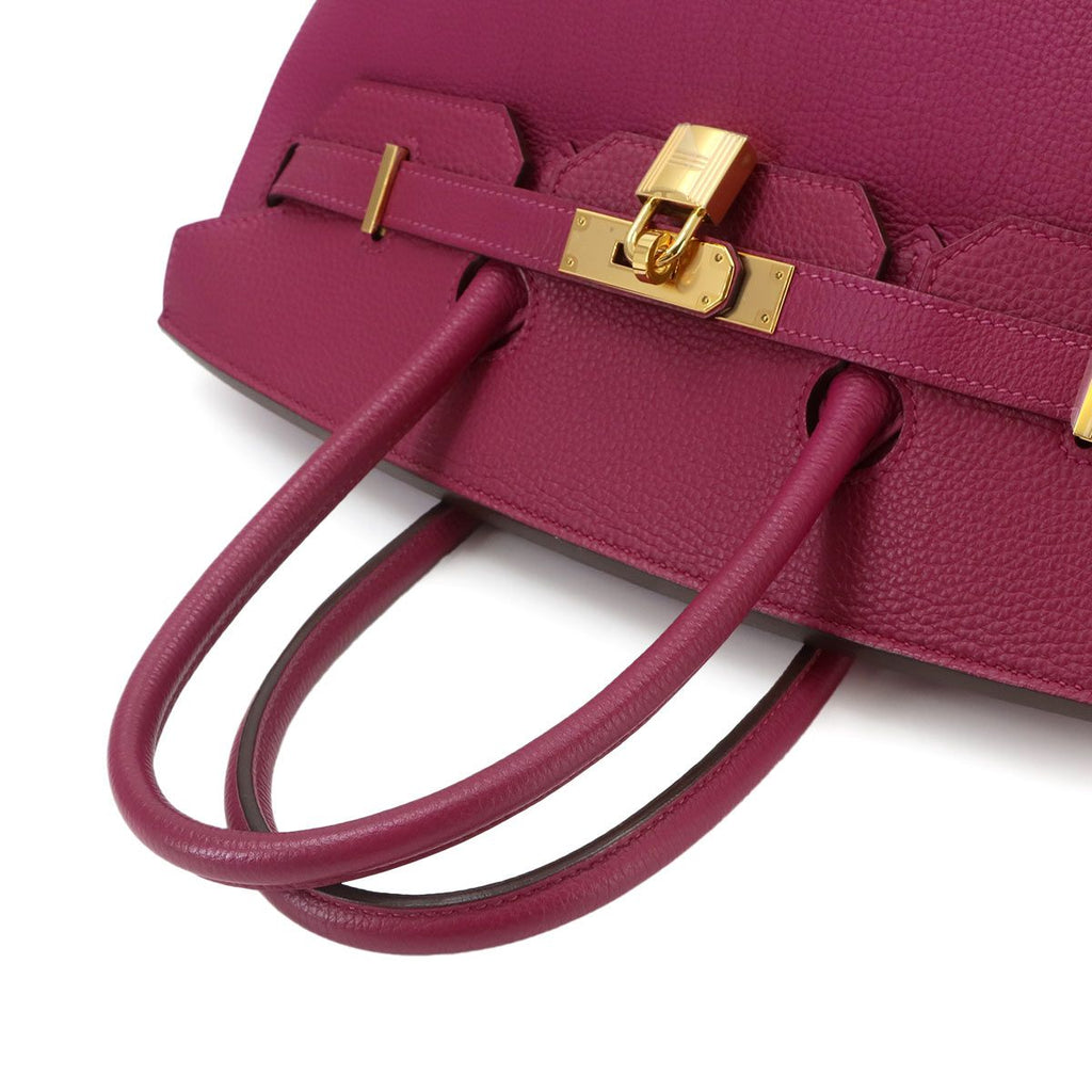 Hermes Birkin 35 Hand Bag Togo Gold — view 6