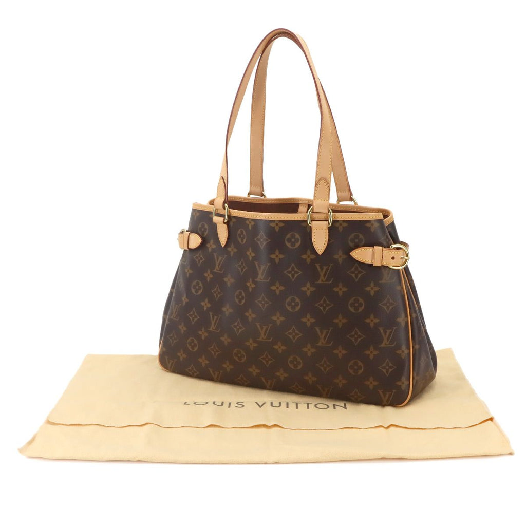 Louis Vuitton Monogram Batignolles Tote Brown Gold — view 2
