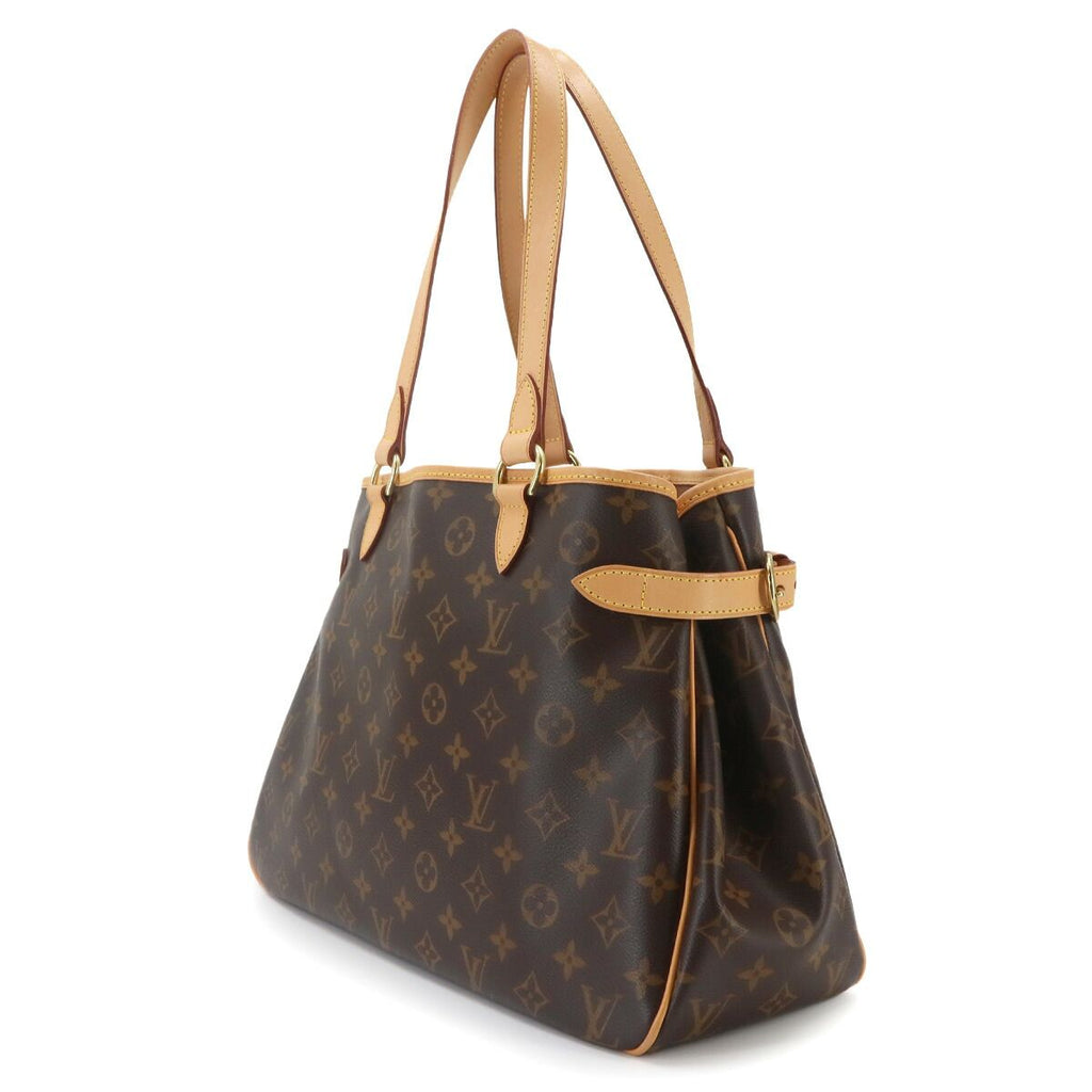 Louis Vuitton Monogram Batignolles Tote Brown Gold — view 4