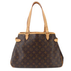 Louis Vuitton Monogram Batignolles Tote Brown Gold — view 3