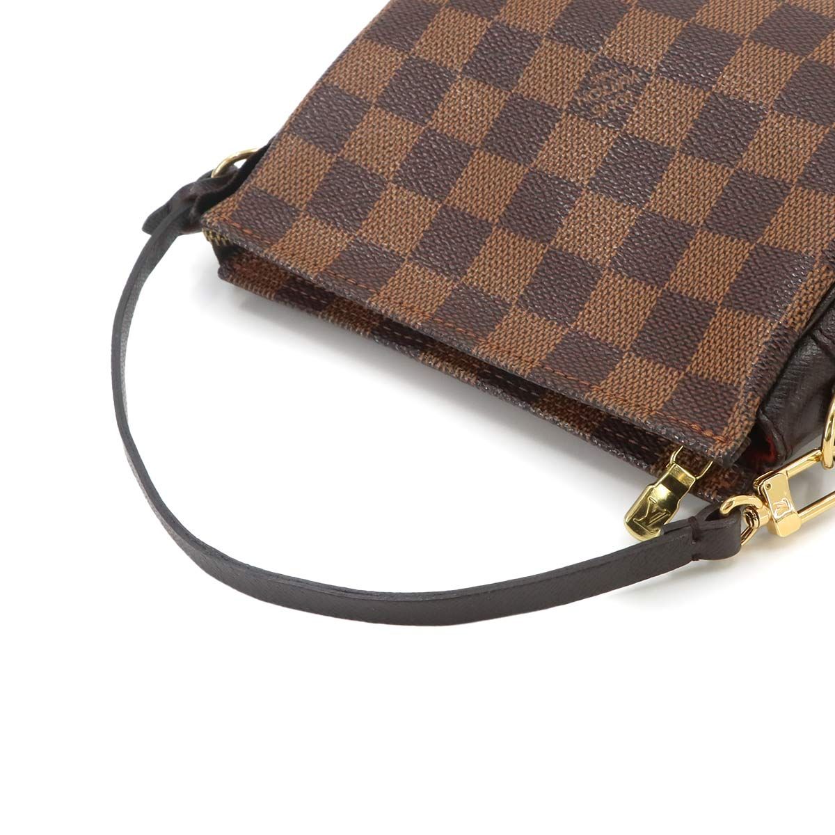 Louis Vuitton Damier Trousse Pouch Hand Ebene — view 5