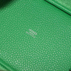 Hermes Picotin Lock PM Monochrome Green Hand Bag Taurillon Clemence Bamboo — view 7