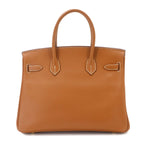Hermes Birkin 30 Hand Bag Epsom Gold — view 3