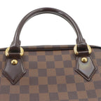 Louis Vuitton Damier Hand Bag Ebene Gold Duomo — view 8