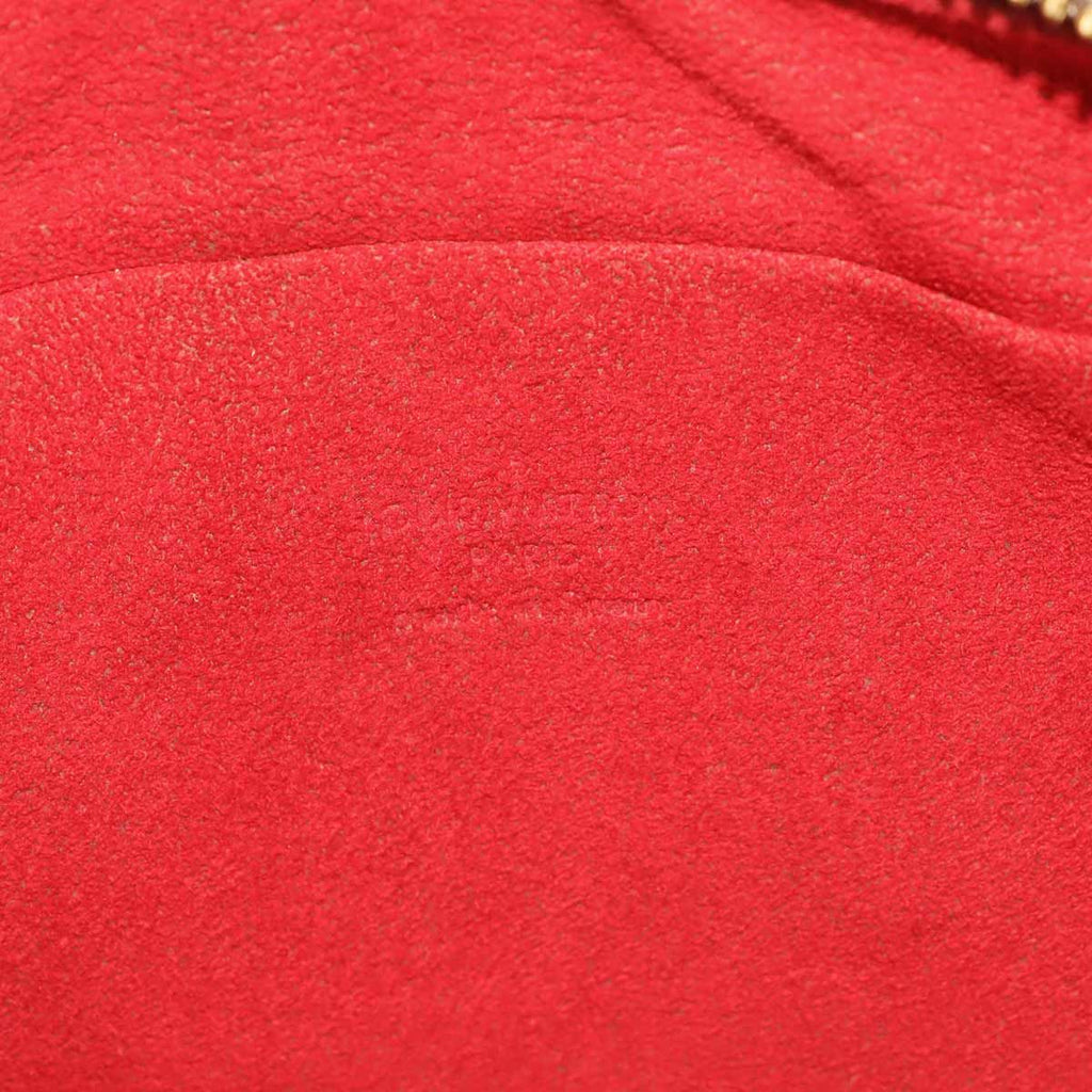 Louis Vuitton Damier Hand Bag Ebene Gold Duomo — view 7