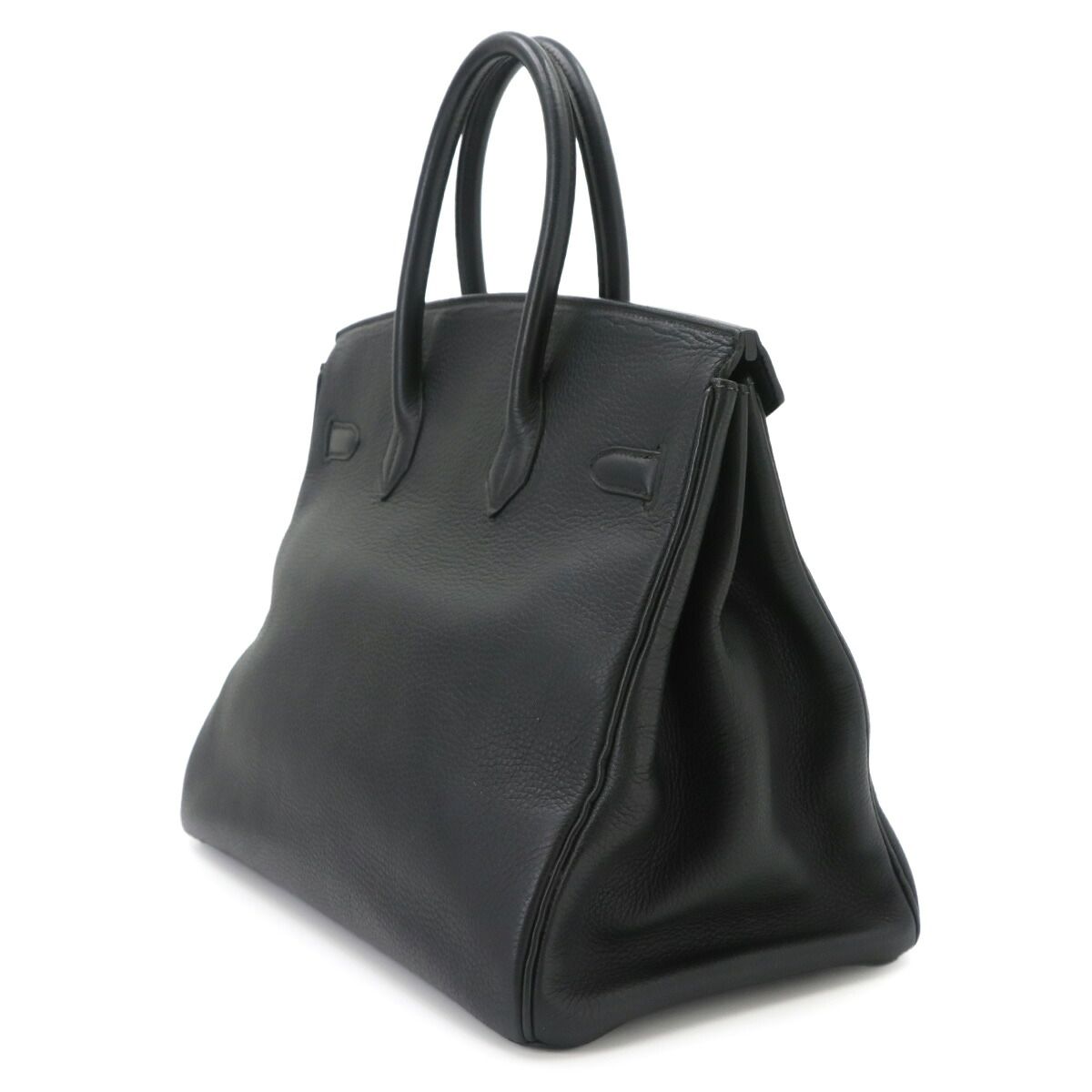 Hermes Birkin 35 Togo Black Hand Bag Gold — view 3
