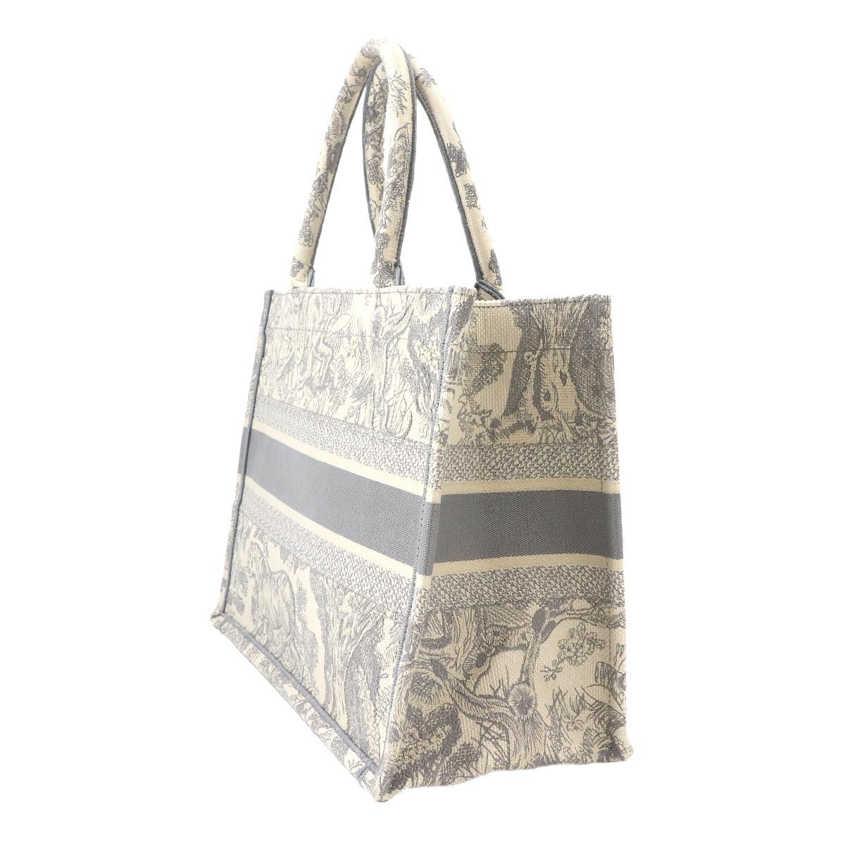 Dior Book Tote Canvas Gray — view 3