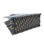 Dior Oblique Book Tote Canvas Navy — view 5