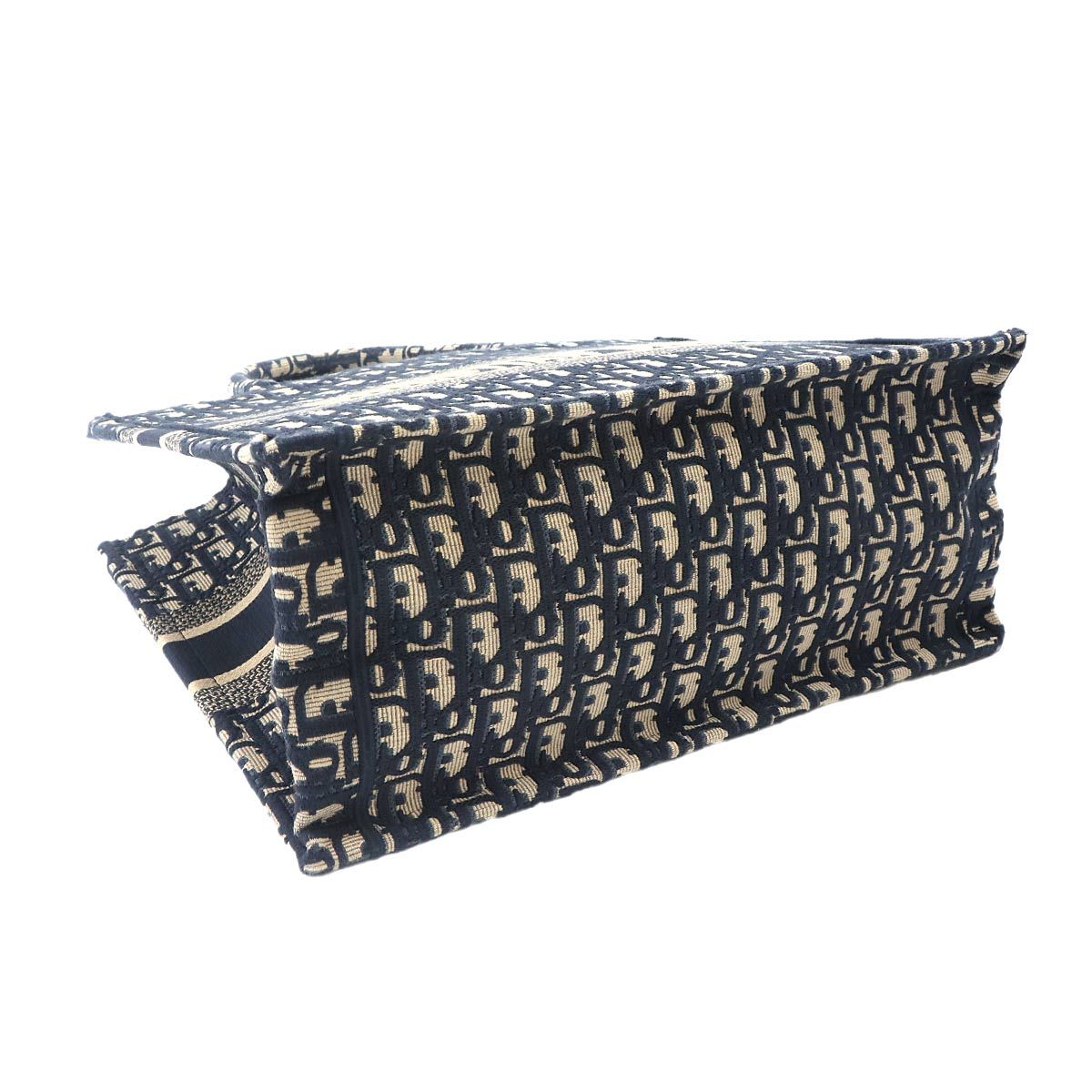 Dior Oblique Book Tote Canvas Navy — view 5