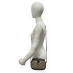 Gucci Vintage Sherry Line GG Logo Leather Mini Shoulder Bag Brown — view 2