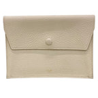 Celine Pouch Clutch Inner Leather Beige Everyday