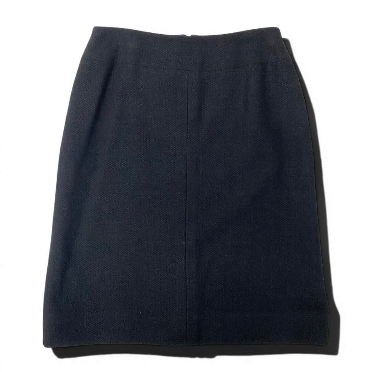 Chanel Boutique Wool Nylon Skirt — view 2