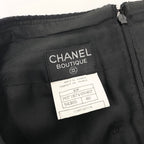 Chanel Boutique Wool Nylon Skirt — view 8
