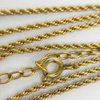 Dior Ribbon CD Logo Necklace Plated Gold Vintage — view 7