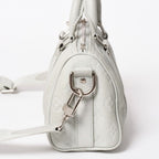 Louis Vuitton Keepall Bandouliere 25 Taurillon Monogram Mineral Gray — view 4
