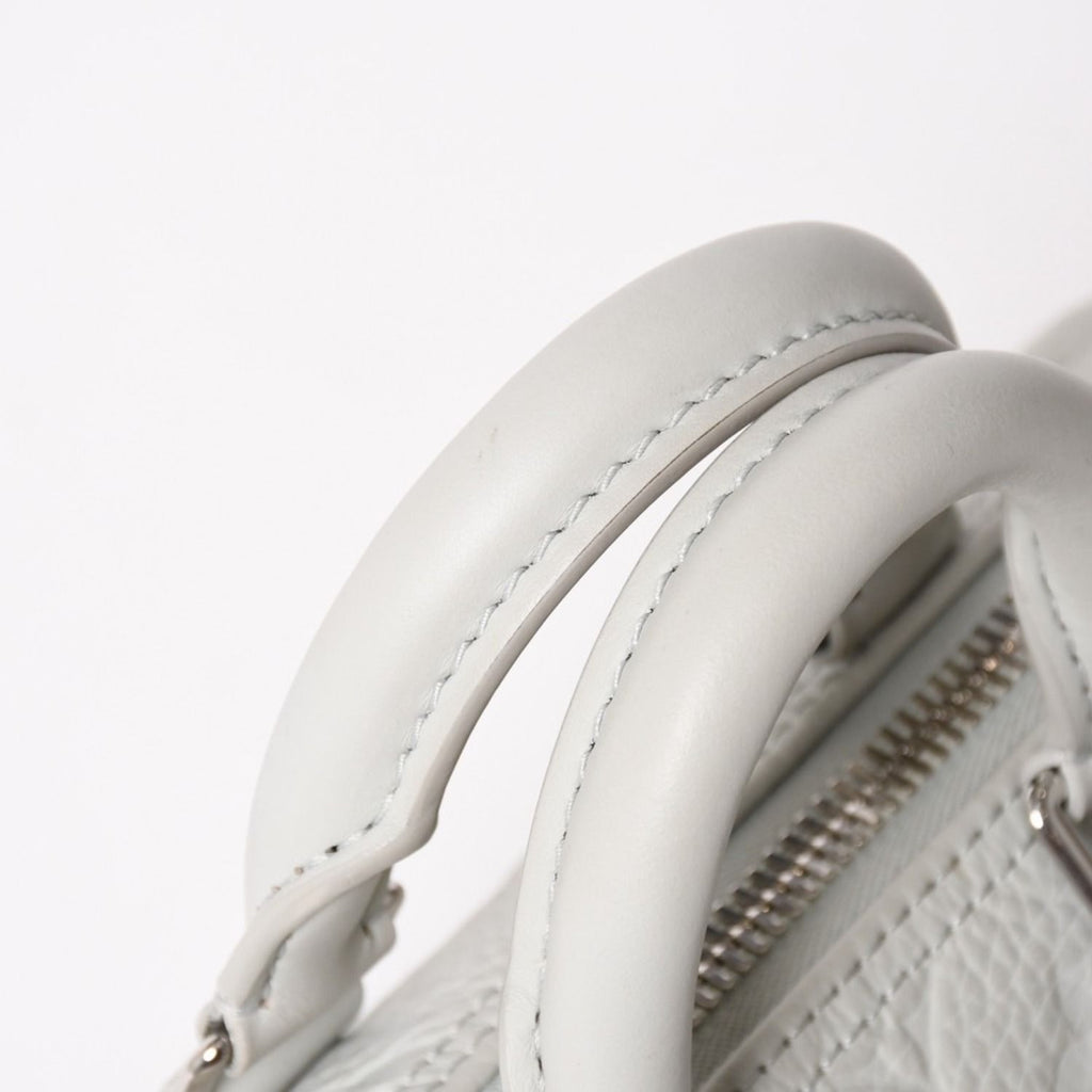 Louis Vuitton Keepall Bandouliere 25 Taurillon Monogram Mineral Gray — view 8