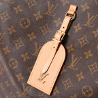 Louis Vuitton Atlantis GM Monogram Canvas Tote Shoulder Bag Brown Gold — view 6