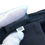 Prada Pouch Makeup Triangle Logo Nylon Black Everyday — view 6