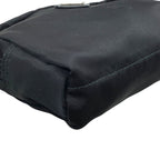 Prada Pouch Makeup Triangle Logo Nylon Black Everyday — view 3