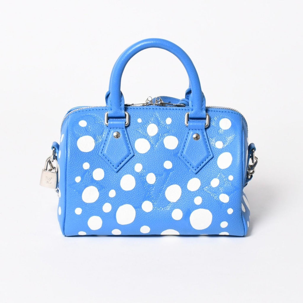 Louis Vuitton Shoulder Bag Speedy Bandouliere 20 2-Way Blue White Silver — view 2