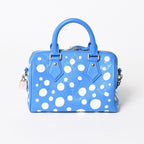 Louis Vuitton Shoulder Bag Speedy Bandouliere 20 2-Way Blue White Silver — view 2