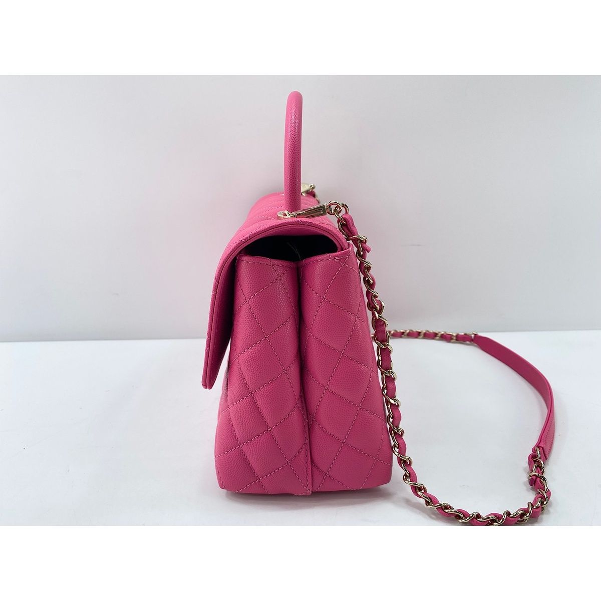 Chanel Handbag Coco Handle Quilted — view 3