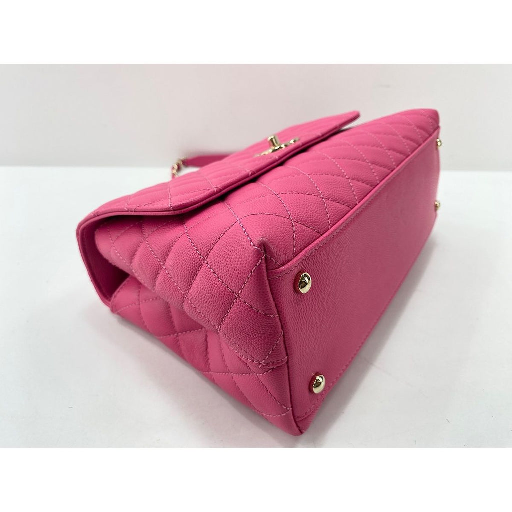 Chanel Handbag Coco Handle Quilted — view 6