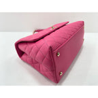 Chanel Handbag Coco Handle Quilted — view 6