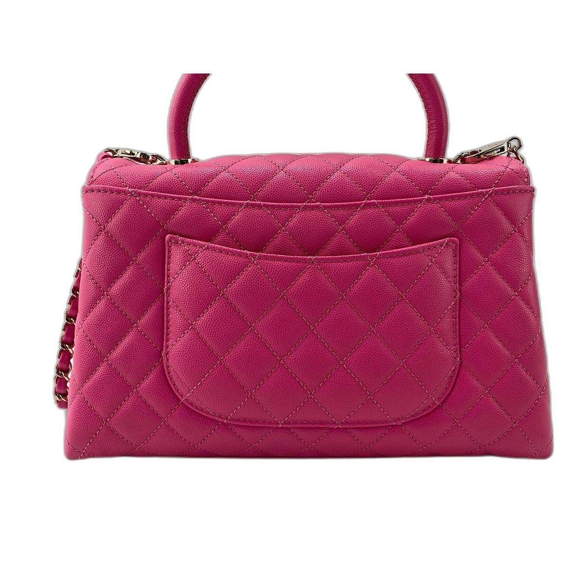 Chanel Handbag Coco Handle Quilted — view 2