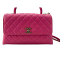 Chanel Handbag Coco Handle Quilted