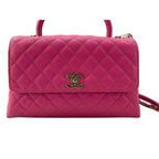 Chanel Handbag Coco Handle Quilted