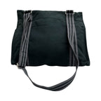 Hermes Fourre Tout Black Silver Canvas Shoulder — view 2