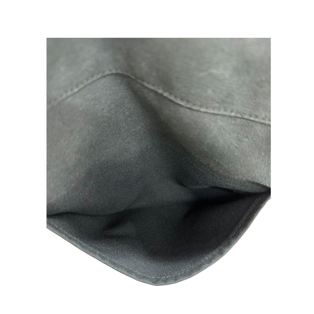 Hermes Fourre Tout Black Silver Canvas Shoulder — view 8