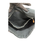 Hermes Fourre Tout Black Silver Canvas Shoulder — view 7