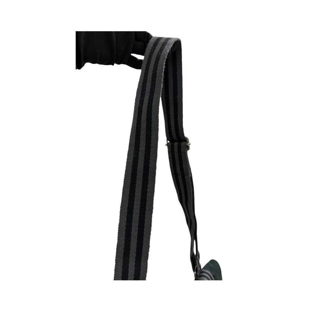 Hermes Fourre Tout Black Silver Canvas Shoulder — view 6