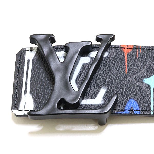 Louis Vuitton LV Buckle Monogram Eclipse Reversible Belt — view 2