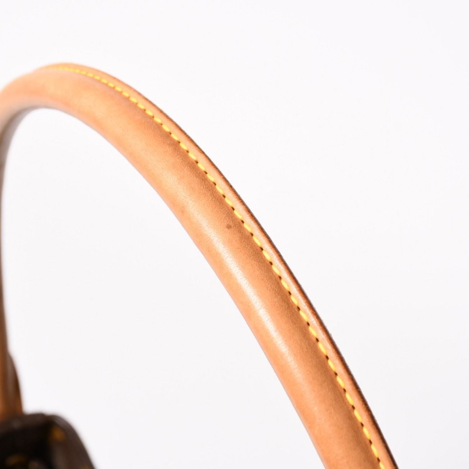 Louis Vuitton Looping GM Bag Monogram Leather Brown Gold — view 8