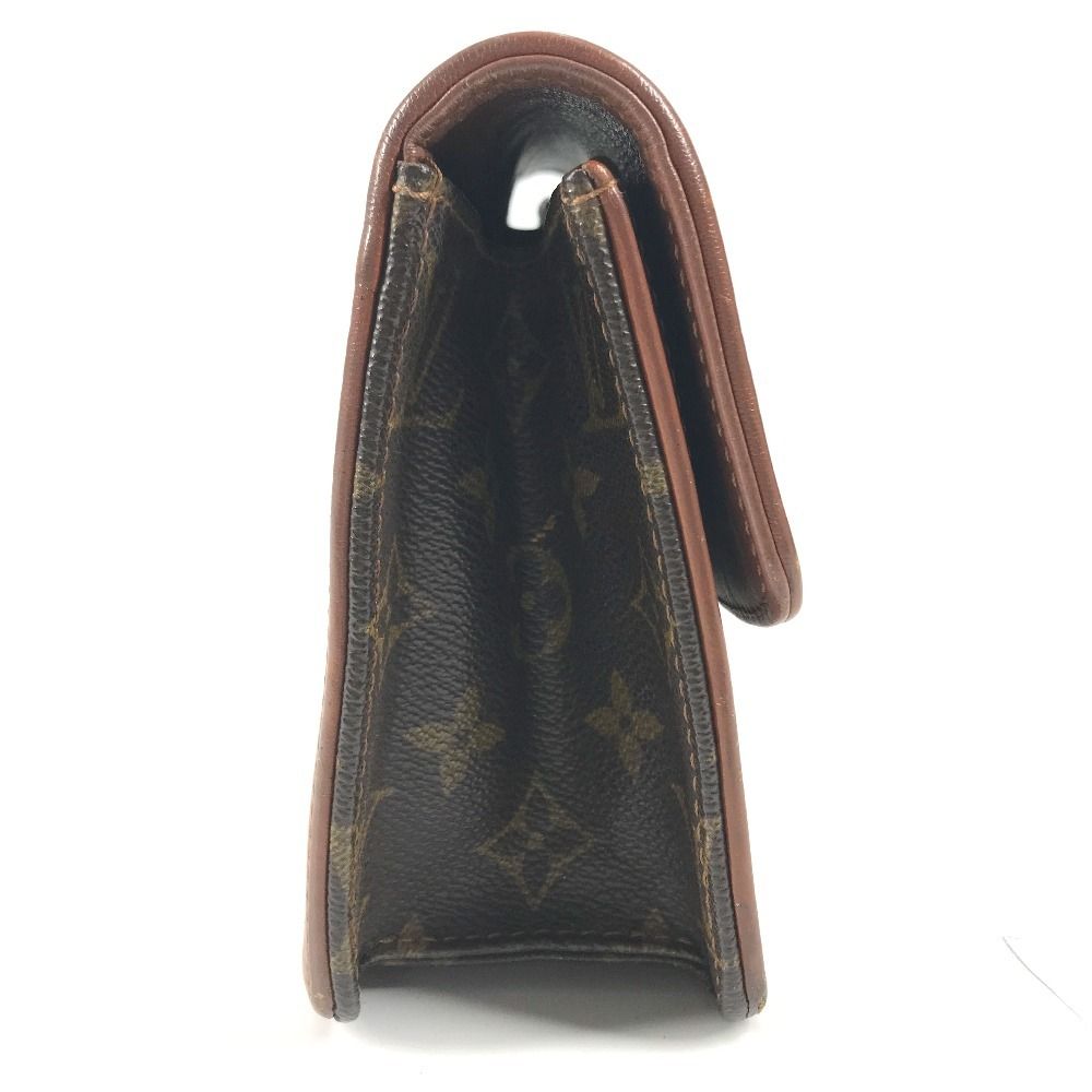 Louis Vuitton Clutch Pochette Dam PM Monogram Canvas Brown — view 4