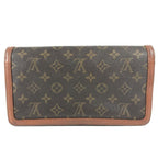 Louis Vuitton Clutch Pochette Dam PM Monogram Canvas Brown — view 2