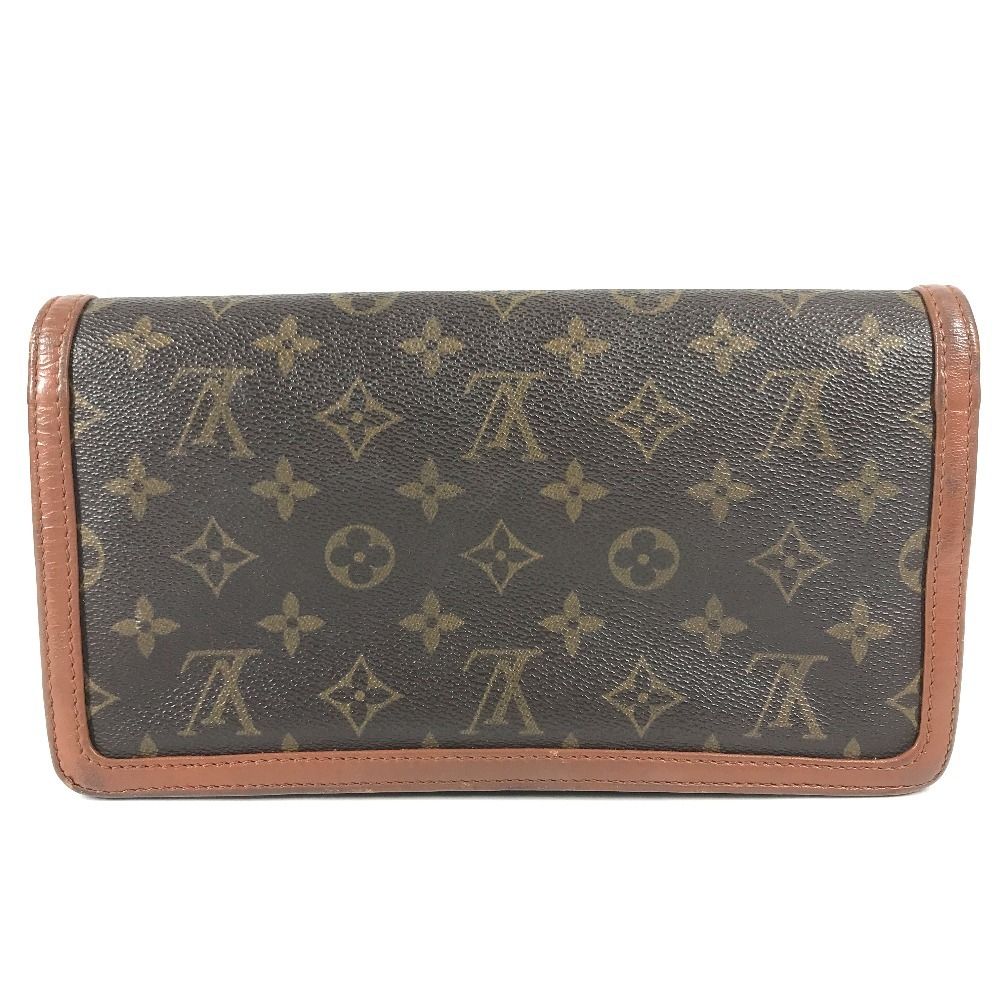 Louis Vuitton Clutch Pochette Dam PM Monogram Canvas Brown — view 2