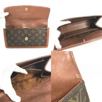 Louis Vuitton Clutch Pochette Dam PM Monogram Canvas Brown — view 8
