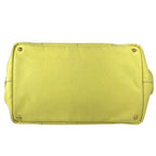 Prada Handbag Canapa Logo Canvas Yellow — view 5