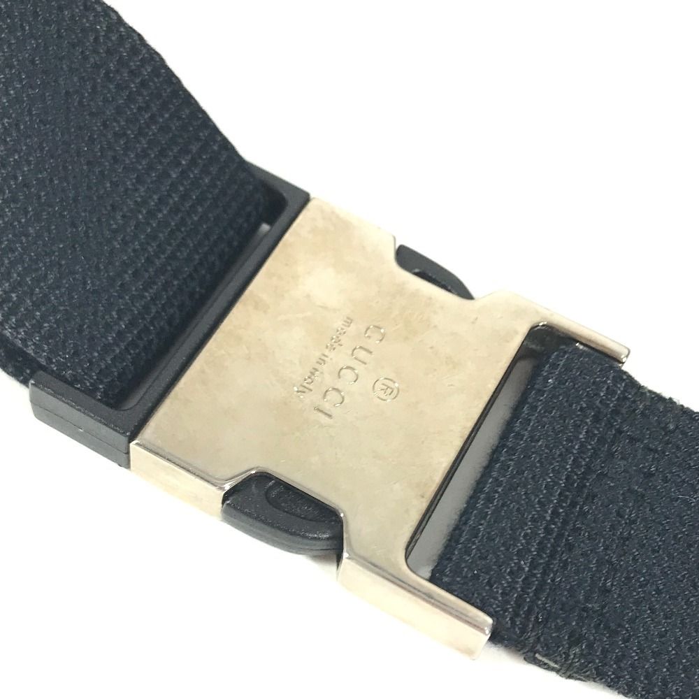 Gucci Belt Bag Logo Sherry Line Nylon Black — view 7