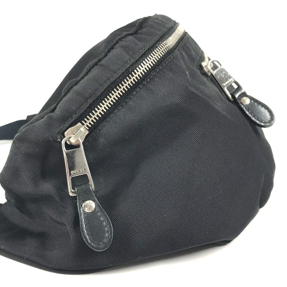 Gucci Belt Bag Logo Sherry Line Nylon Black — view 3