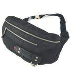 Gucci Belt Bag Logo Sherry Line Nylon Black — view 5