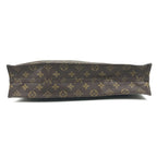 Louis Vuitton Handbag Sac Plat Monogram Canvas Brown — view 5
