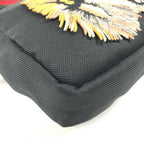 Gucci Belt Bag Tiger Head Nylon Black — view 7